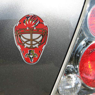 Florida Panthers Mask Auto Emblem - CanesWear at Miami FanWear Auto Promark CanesWear at Miami FanWear
