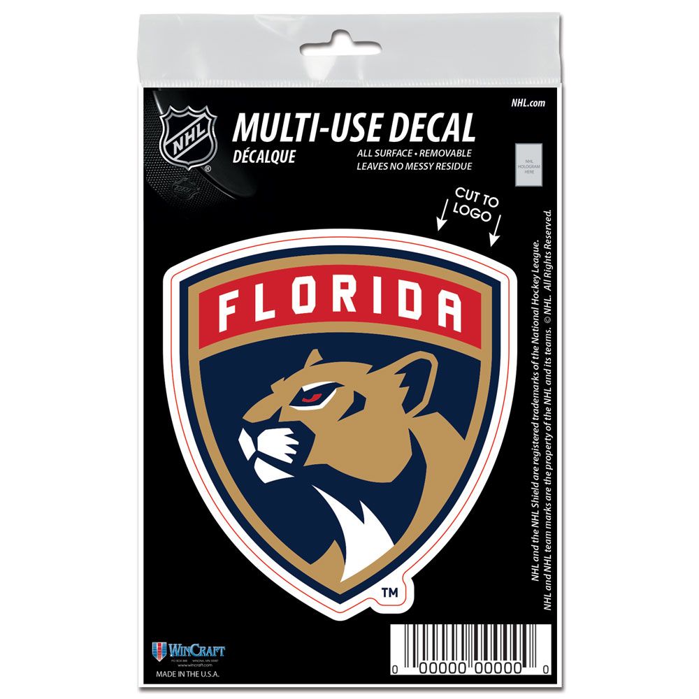 Florida Panthers Multi-Use Decal - 3"