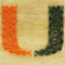 Miami Hurricanes Team Pride String Art Kit