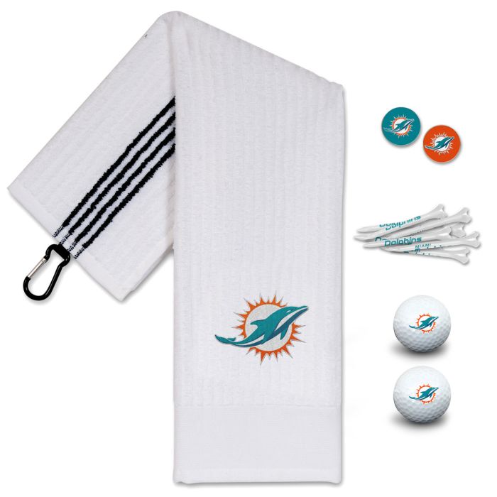 Miami Dolphins Golf Gift Set