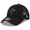 Miami Marlins Youth New Era 2022 Batting Practice 9TWENTY Adjustable Hat - Black