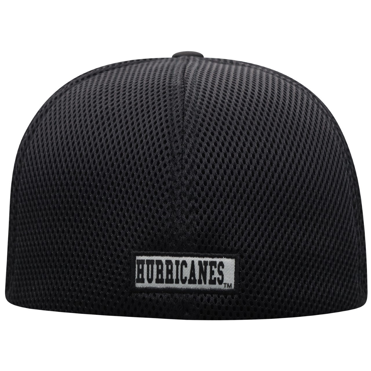 Miami Hurricanes Top of the World Abbot One Fit Hat - Black