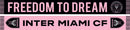 Inter Miami CF MLS Ruffneck Soccer Summer Scarf - Two-Tone
