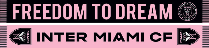 Inter Miami CF MLS Ruffneck Soccer Summer Scarf - Two-Tone