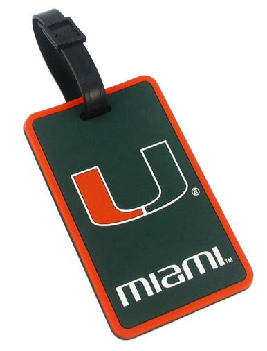 Miami Hurricanes Luggage Bag Tag