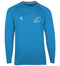 Miami Hurricanes Shark Research Seamount  UPF 50+ L/S Fishing Shirt - Maliblue