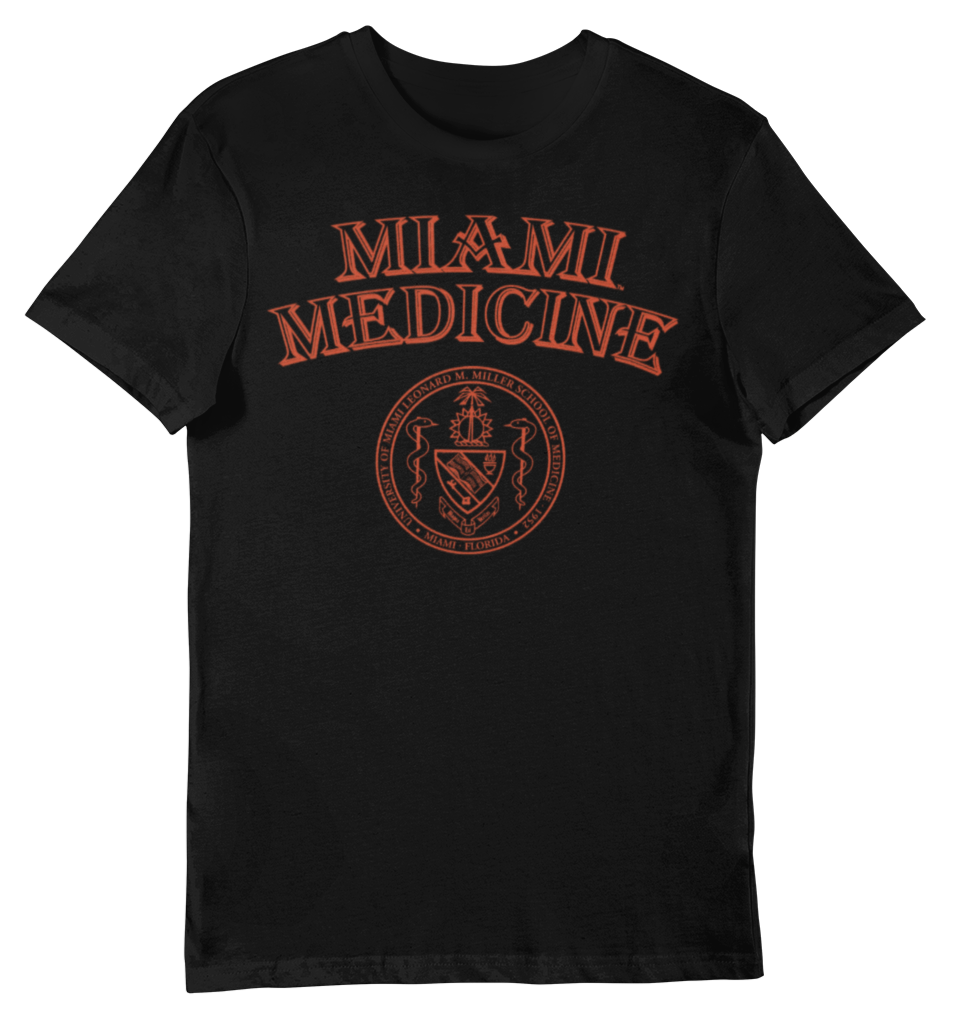 Miami Hurricanes 'Miami Medicine' INSZN T-Shirt - Black