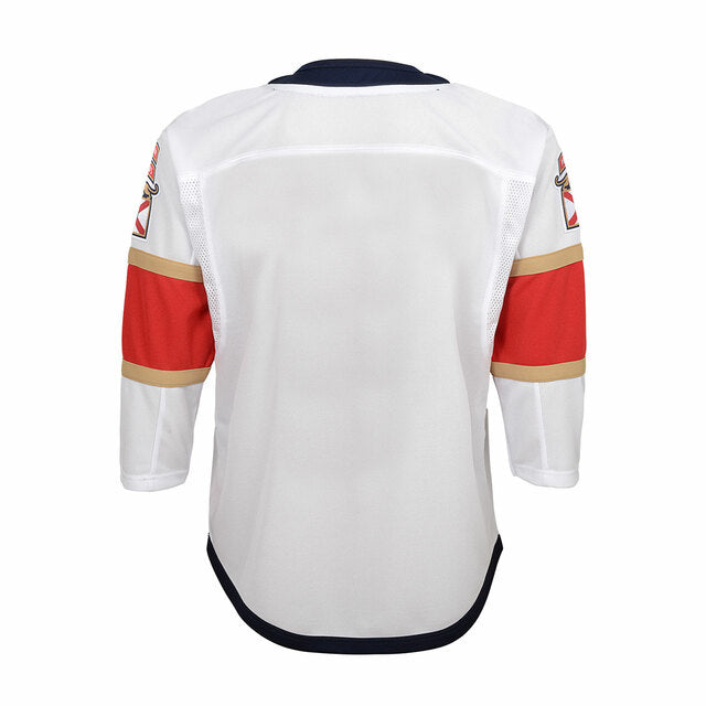 Florida Panthers Youth Road Jersey - White